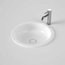 Caroma Liano II 440mm Round Over Counter Basin - White - The Blue Space