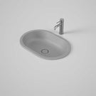 Caroma Liano II 580mm Pill Over Counter Basin - Matte Grey (Special Order) - The Blue Space 