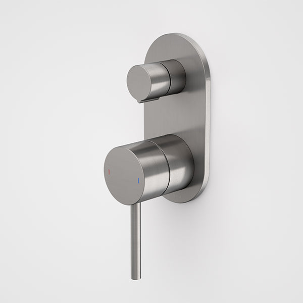Caroma Liano II Bath/Shower Mixer with Diverter Gunmetal