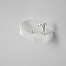 Caroma Liano II Hand Wall Basin 1TH - Matte White - The Blue Space