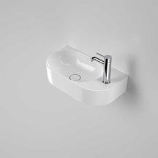 Caroma Liano II Hand Wall Basin 1TH - White - The Blue Space