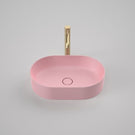 Caroma Liano II 530mm Pill Above Counter Basin - Matte Pink Front- The Blue Space