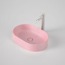 Caroma Liano II 530mm Pill Above Counter Basin - Matte Pink - The Blue Space