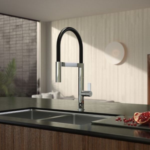 Caroma Liano II Pull Down Sensor Sink Mixer with Dual Spray - The Blue Space
