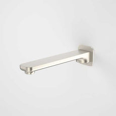 Caroma Luna Basin/Bath Outlet Brushed Nickel 185mm at The Blue Space