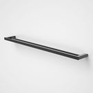 Caroma Luna Double Towel Rail Satin Black 930mm at The Blue Space