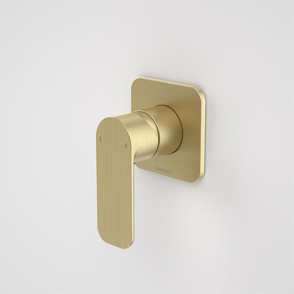 Caroma Luna Bath/Shower Mixer Tap Brushed Brass at The Blue Space