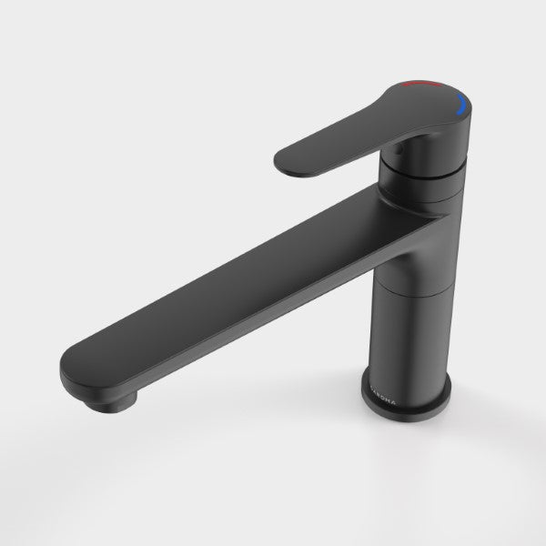 Caroma Opal Low Lead Sink Mixer H/C Matte Black — Best Price at The Blue Space