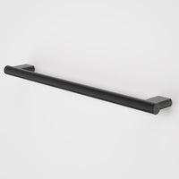 Caroma Opal Support Rail 600mm Straight Matte Black - The Blue Space