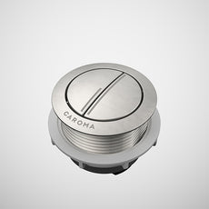 Caroma Urbane II Cistern Flush Button Brushed Nickel - The Blue Space