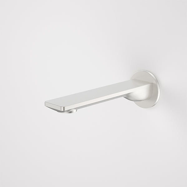 Caroma Urbane II Round 180mm Basin/Bath Outlet Brushed Nickel - The Blue Space