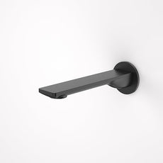 Caroma Urbane II Round 180mm Basin/Bath Outlet Matte Black - The Blue Space