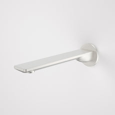 Caroma Urbane II Square 220mm Basin/Bath Outlet Brushed Nickel - The Blue Space