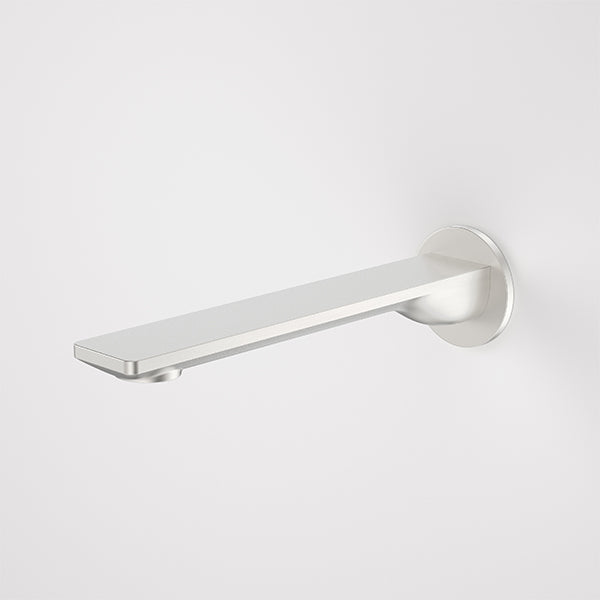 Caroma Urbane II Round 220mm Basin/Bath Outlet Brushed Nickel - The Blue Space