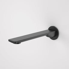Caroma Urbane II Round 220mm Basin/Bath Outlet Matte Black - The Blue Space