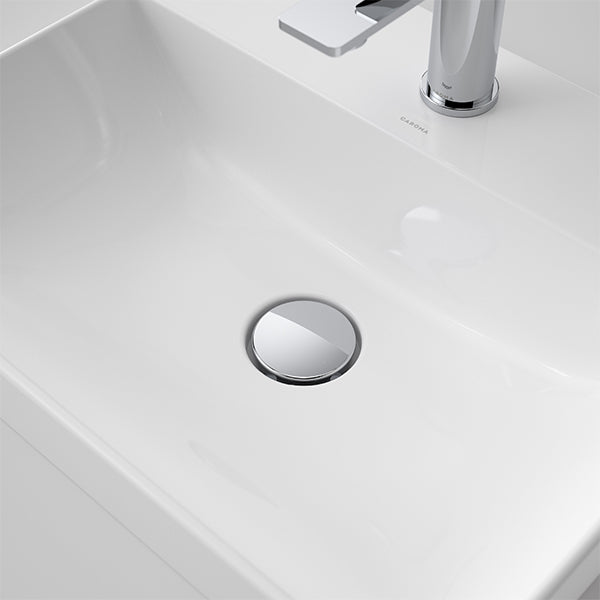 Caroma Urbane II Basin Dome Pop Up Plug & Waste Chrome in Urbane II Basin - The Blue Space