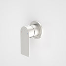 Caroma Urbane II Bath/Shower Mixer Round Plate Brushed Nickel - The Blue Space