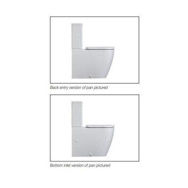 Caroma Urbane II Cleanflush Wall Faced Toilet Suite
