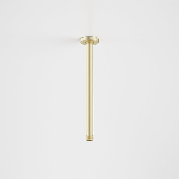 Caroma 300mm Ceiling Shower Arm - Brushed Brass