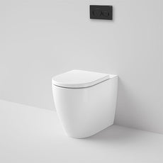 Caroma Urbane II Cleanflush Wall Faced Toilet with Geberit Sigma In-Wall Cistern - The Blue Space