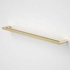 Caroma Urbane II Double Towel Rail 825mm Brushed Brass - The Blue Space