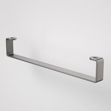 Caroma Urbane II Hand Wall Basin Integrated Rail Gunmetal - The Blue Space