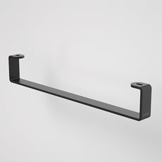 Caroma Urbane II Hand Wall Basin Integrated Rail Matte Black - The Blue Space