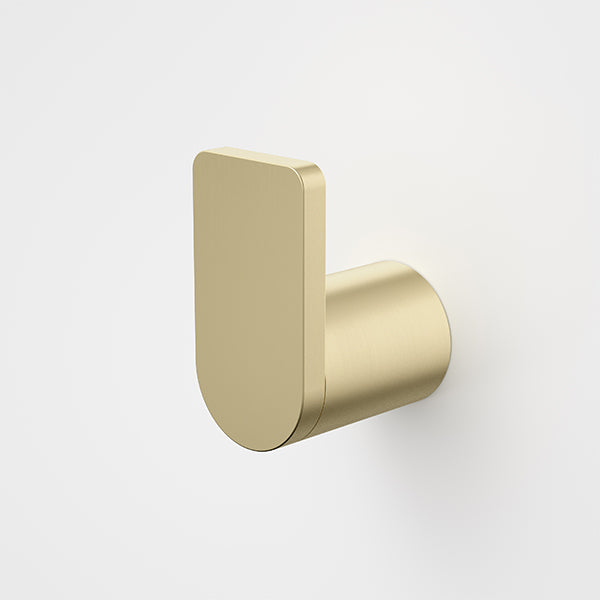Caroma Urbane II Robe Hook Brushed Brass