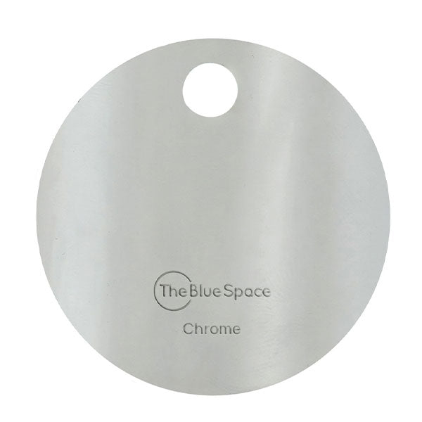 The Blue Space  Colour Samples in Chrome