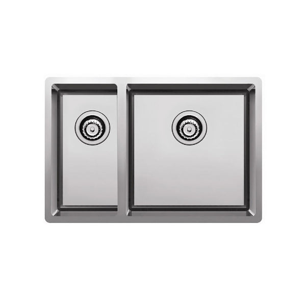 Clark Prism 1.5 Right Hand Bowl Undermount/Overmount Kitchen Sink - The Blue Space