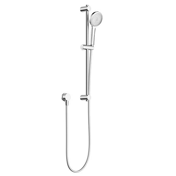 Clark Round II Rail Shower - Chrome