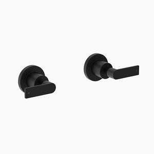 Clark Lever Wall Top Assemblies - Matte Black
