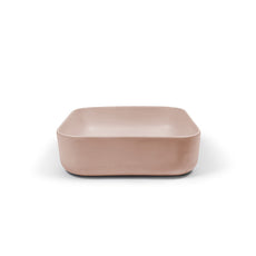 Nood Co Cube Basin Surface Mount Blush Pink - The Blue Space