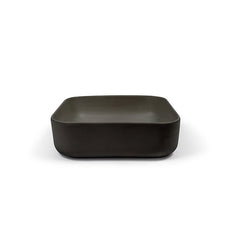 Nood Co Cube Basin Surface Mount Charcoal - The Blue Space