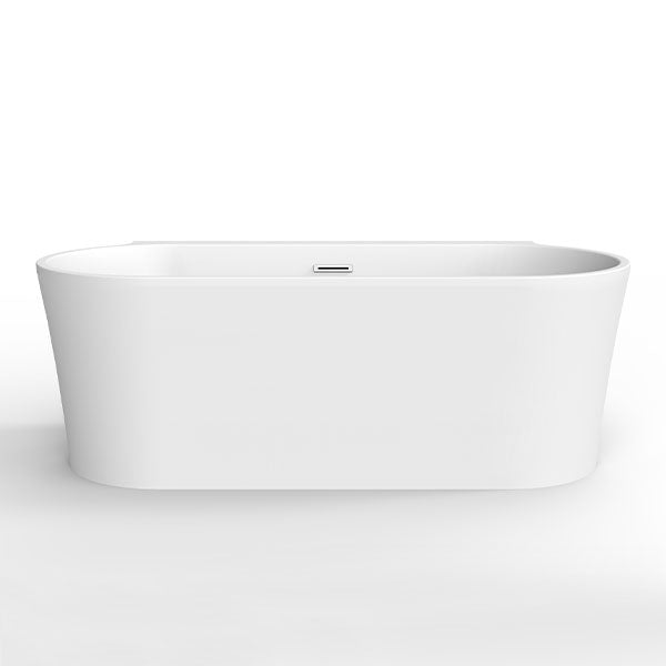 Decina Aurora Back to Wall Freestanding Bath - The Blue Space