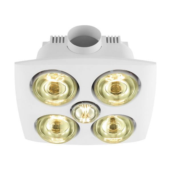 Eglo Vesuvius 4 Bathroom Heater Exhaust Fan Light