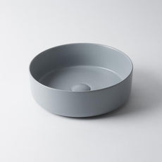 Eight Quarters Amaroo Circle Matte Grey Basin - The Blue Space