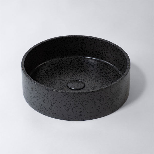 Eight Quarters Terrazzo 390mm Circle Above Counter Basin - Naples