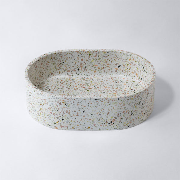 Eight Quarters Terrazzo Mini Pod Above Counter Basin - Siena