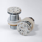 Eight Quarters Terrazzo Basin Plug & Waste in Como - Online at The Blue Space