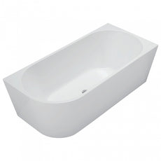 Fienza Isabella Acrylic Back to Wall Corner Bath Online at The Blue Space