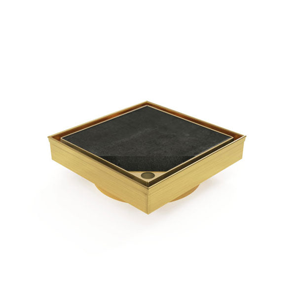 Forme Square Tile Insert Brushed Gold - The Blue Space