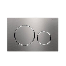 Geberit Sigma 20 Dual Flush Plate Stainless Steel/Chrome - The Blue Space
