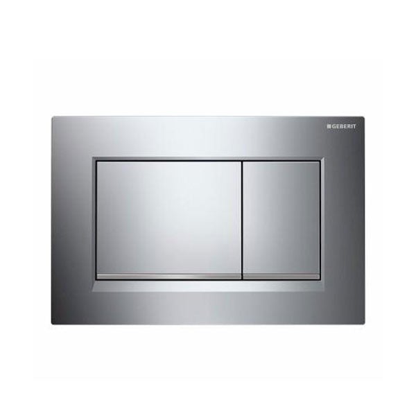 Geberit Sigma 30 Dual Flush Plate Bright Chrome - The Blue Space