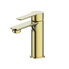 Greens Tapware Astro II Basin Mixer Brushed Brass - The Blue Space