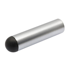 Lane Bullet Door Stop Round Brushed Satin Chrome - The Blue Space