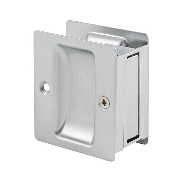 Lane Cavity Slider Passage Set Square 334 Satin Chrome Pearl - The Blue Space