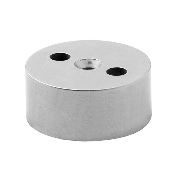 Lockwood A292 Half Moon Door Stop Brushed Satin Chrome - The Blue Space