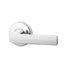 Lockwood Element L3 Velocity Passage Lever Set Large Round Rose Chrome Plate - The Blue Space