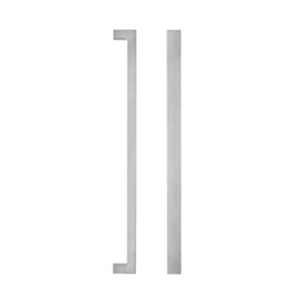 Lockwood Entrance Pull Door Handle 143 Satin Stainless Steel